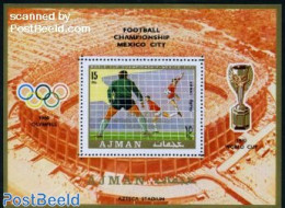 Ajman 1970 World Cup Football Winners S/s, Mint NH, Sport - Football - Ajman