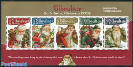 Gibraltar 2006 Christmas 5v M/s, Mint NH, Religion - Christmas - Kerstmis