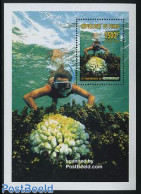 Chad 1996 Greenpeace S/s, Mint NH, Nature - Sport - Greenpeace - Diving - Other & Unclassified