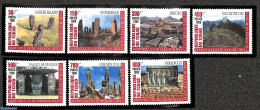 Chad 2000 Wonders Of Ancient Cultures 7v, Mint NH, History - Archaeology - Autres & Non Classés