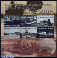 Togo 2005 VJ Day 6v M/s, Mint NH, History - Transport - World War II - Ships And Boats - Seconda Guerra Mondiale