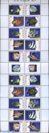 Aruba 2011 Fish Sheet (folded) 2x10v M/s, Mint NH, Nature - Fish - Poissons