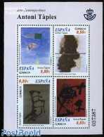Spain 2011 Antoni Tapies 4v M/s, Mint NH, Art - Modern Art (1850-present) - Paintings - Neufs