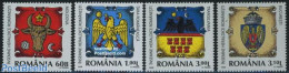 Romania 2008 Coat Of Arms 4v, Mint NH, History - Coat Of Arms - Nuovi