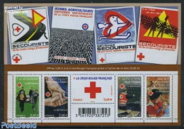 France 2011 Red Cross S/s, Mint NH, Health - Science - Red Cross - Education - Unused Stamps