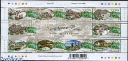 Singapore 2000 A Century On Singapore River 10v M/s, Mint NH, Transport - Ships And Boats - Ships