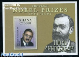 Ghana 2001 Nobel Prize S/s, Debye, Mint NH, History - Nobel Prize Winners - Nobel Prize Laureates