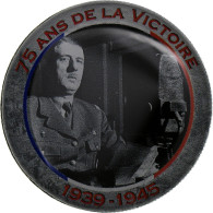 France, Jeton, 75 Ans De La Victoire - Appel Du 18 Juin, Nickel, TTB - Otros & Sin Clasificación