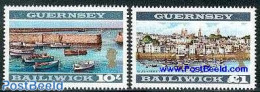 Guernsey 1969 DEF. K13 1/4:13 2V, Mint NH, Transport - Ships And Boats - Ships