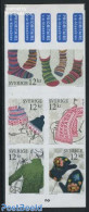 Sweden 2011 Textile 6v S-a In Booklet, Mint NH, Various - Stamp Booklets - Textiles - Nuovi
