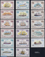 Saint Vincent & The Grenadines 1982 Ships 17v, Mint NH, Transport - Ships And Boats - Barcos