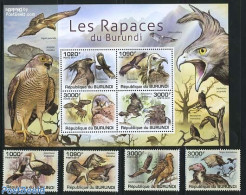 Burundi 2011 Birds Of Prey 4v + S/s, Mint NH - Andere & Zonder Classificatie