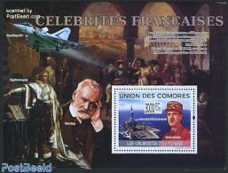Comoros 2009 Charles De Gaulle S/s, Mint NH, Transport - Ships And Boats - Ships