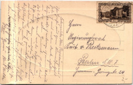 Saargebiet 113 Auf Postkarte Als Einzelfrankatur Saarlouis Staatsbahnhof #JG022 - Memelgebiet 1923