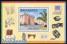 Bahamas 1996 National Archive S/s, Mint NH, Art - Libraries - Autres & Non Classés