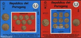 Paraguay 1972 Olympic Medals 1896/1972 2 S/s, Mint NH, Sport - Olympic Games - Paraguay