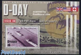 Grenada 2004 D-Day S/s, Fake Landing Craft, Mint NH, History - Transport - Militarism - World War II - Ships And Boats - Militaria