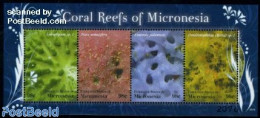 Micronesia 2009 Coral Reefs 4v M/s, Mint NH, Nature - Micronésie