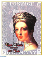 Micronesia 2001 Queen Victoria S/s, Mint NH, History - Kings & Queens (Royalty) - Stamps On Stamps - Familias Reales