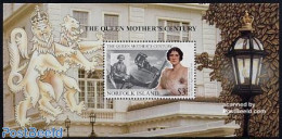 Norfolk Island 1999 Queen Mother S/s, Mint NH, History - Kings & Queens (Royalty) - Royalties, Royals