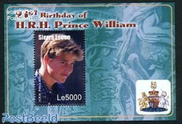 Sierra Leone 2003 Prince William S/s, Mint NH, History - Kings & Queens (Royalty) - Familias Reales