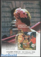 Saint Kitts/Nevis 2002 Golden Jubilee S/s, Mint NH, History - Kings & Queens (Royalty) - Royalties, Royals