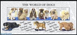 Dominica 2000 Dogs 6v M/s, Mint NH, Nature - Dogs - Dominikanische Rep.
