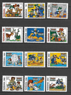 Disney Set Tanzania 1994 Safari Club MNH - Disney