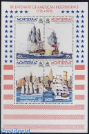 Montserrat 1976 American Bicentenary S/s, Mint NH, History - Transport - US Bicentenary - Ships And Boats - Barcos