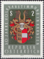 1970, Austria, Kärnten, Coats Of Arms, Elections, Heraldic Animals, MNH(**), Mi: 1343 - Ongebruikt