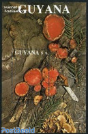 Guyana 1989 Mushrooms S/s, Mint NH, Nature - Mushrooms - Hongos