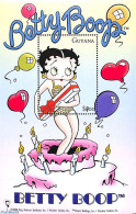 Guyana 2000 Betty Boop With Present Box S/s, Mint NH, Art - Comics (except Disney) - Bandes Dessinées