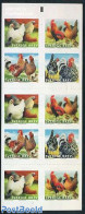 Sweden 2012 Chicken Foil Booklet, Mint NH, Nature - Animals (others & Mixed) - Birds - Poultry - Stamp Booklets - Nuovi