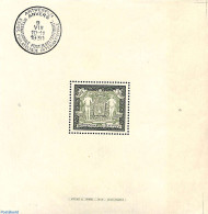 Belgium 1930 Antwerp Exposition S/s (always Cancelled On Border, Unused (hinged), History - Coat Of Arms - Philately - Nuevos