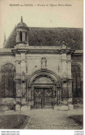 95 MAGNY EN VEXIN Portail De L'Eglise Notre Dame VOIR DOS - Magny En Vexin