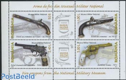 Romania 2008 Military Museum S/s, Mint NH, Various - Weapons - Art - Museums - Nuevos