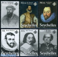 Seychelles 2009 Seafaring & Exploration 6v, Mint NH, History - Transport - Explorers - Ships And Boats - Esploratori