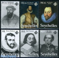 Seychelles 2009 Seafaring & Exploration 6v, Mint NH, History - Transport - Explorers - Ships And Boats - Erforscher