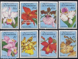 Dominica 1994 Orchids 8v, Mint NH, Nature - Flowers & Plants - Repubblica Domenicana