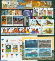 Gibraltar 1996 Yearset 1996, Complete, 30v + 2s/s, Mint NH, Various - Yearsets (by Country) - Ohne Zuordnung