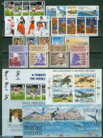 Gibraltar 1998 Yearset 1998, Complete, 26v + 4s/s, Mint NH, Various - Yearsets (by Country) - Sin Clasificación