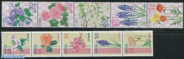 Japan 2012 Spring Flowers 10v (2 X [::::]), Mint NH, Nature - Flowers & Plants - Roses - Unused Stamps