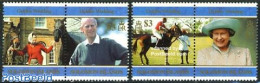 Solomon Islands 1997 Royal Golden Wedding 2x2v [:], Mint NH, History - Nature - Sport - Kings & Queens (Royalty) - Hor.. - Royalties, Royals