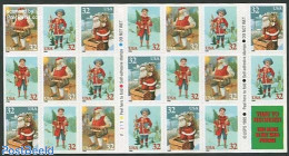 United States Of America 1995 Christmas Foil Booklet, Mint NH, Religion - Christmas - Stamp Booklets - Unused Stamps