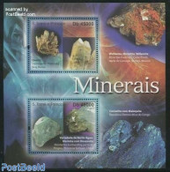 Sao Tome/Principe 2011 Minerals 2v M/s, Mint NH, History - Geology - Sao Tomé Y Príncipe