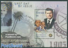 Grenada 2005 Rotary Centenary S/s, Mint NH, Various - Rotary - Rotary, Lions Club