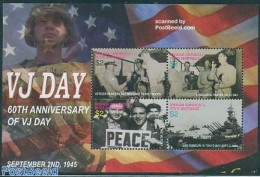 Grenada Grenadines 2005 D-Day 4v M/s, Officer Reads, Mint NH, History - Transport - World War II - Ships And Boats - WW2