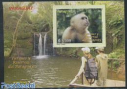 Paraguay 2007 Nature Park S/s, Mint NH, Nature - Animals (others & Mixed) - Monkeys - Paraguay