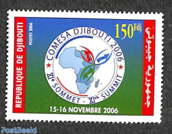 Djibouti 2006 COMESA 1v, Mint NH, Various - Maps - Geografía