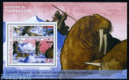 Greenland 2009 Comics S/s, Mint NH, Nature - Dogs - Hunting - Art - Comics (except Disney) - Unused Stamps